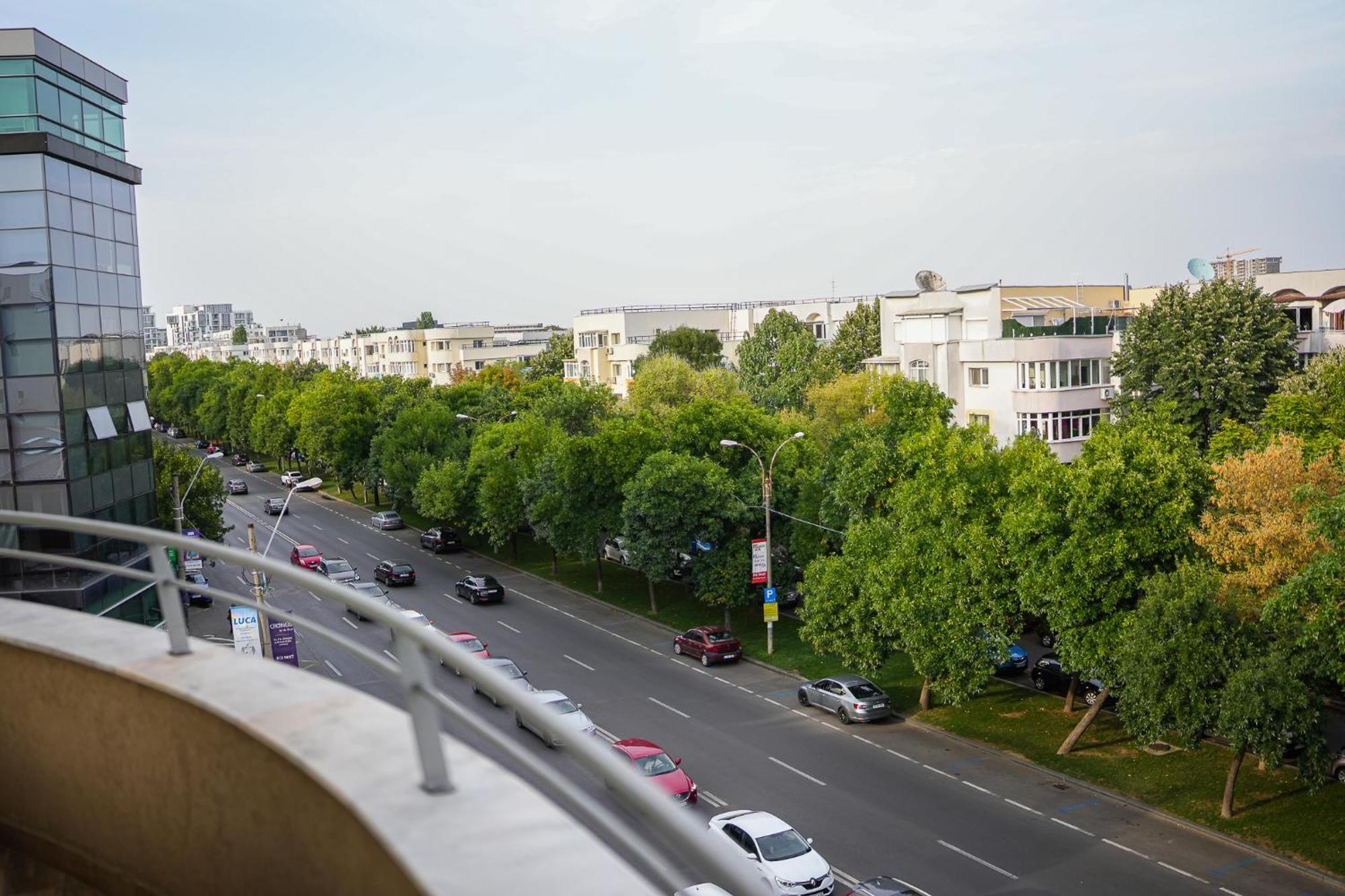 Penthouse With Huge Rooftop Terrace & City View 부쿠레슈티 외부 사진